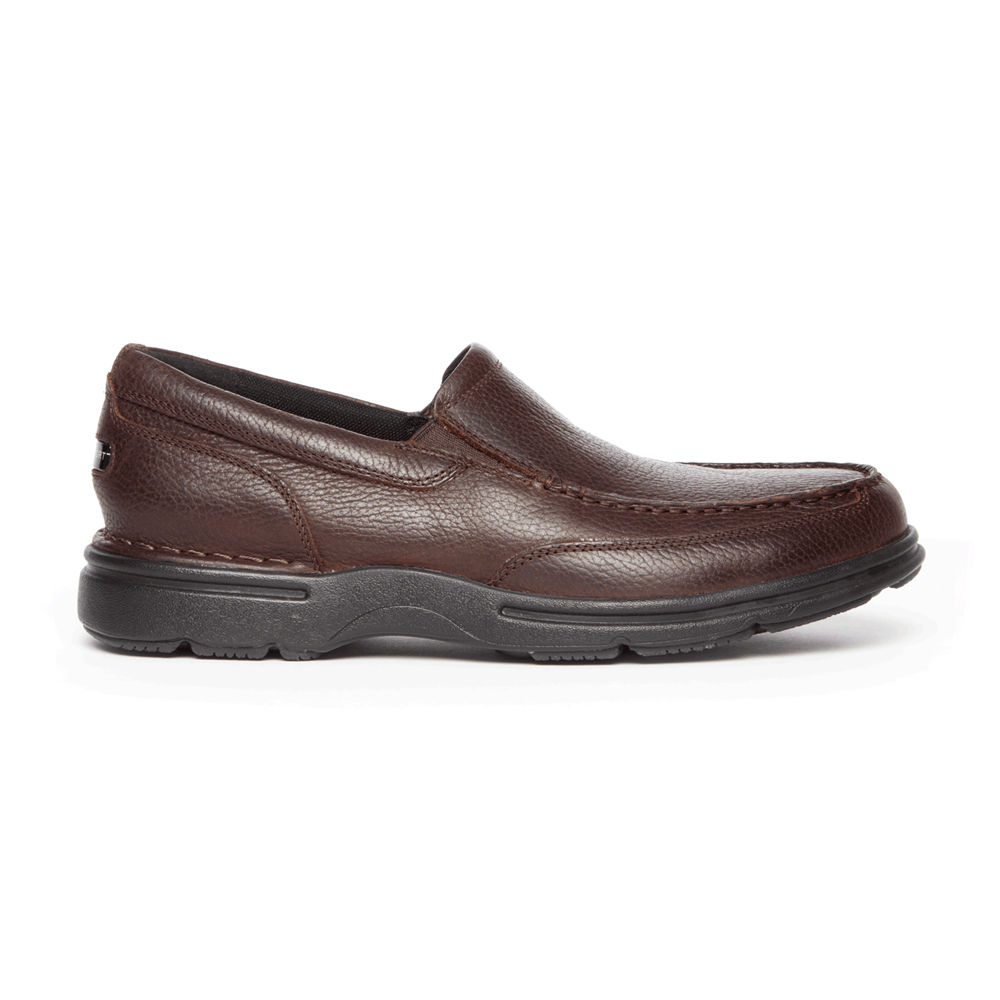 Rockport Slip-Ons Herre Mørke Brune - Prowalker Eureka Plus - EDYX57460